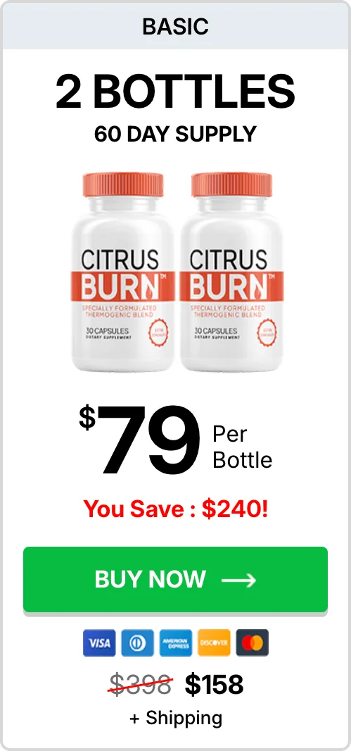CitrusBurn 1-Bottle Price